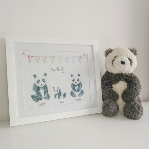 Panda Family Print!