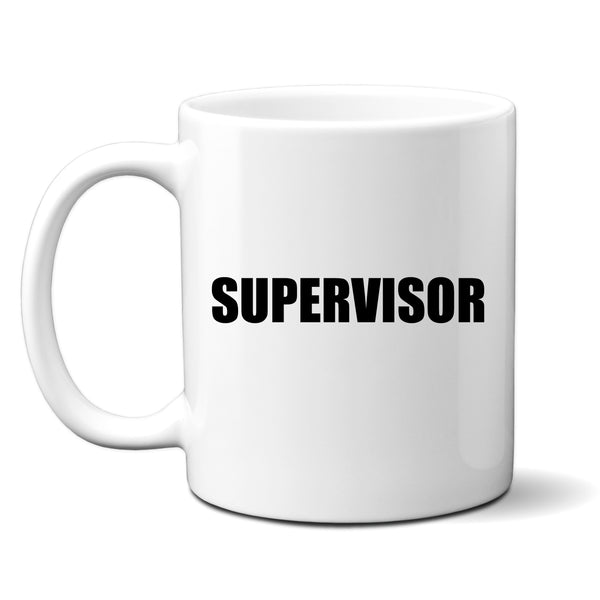 Supervisor Funny Boss Birthday Gift, Bossy Personalised Mug