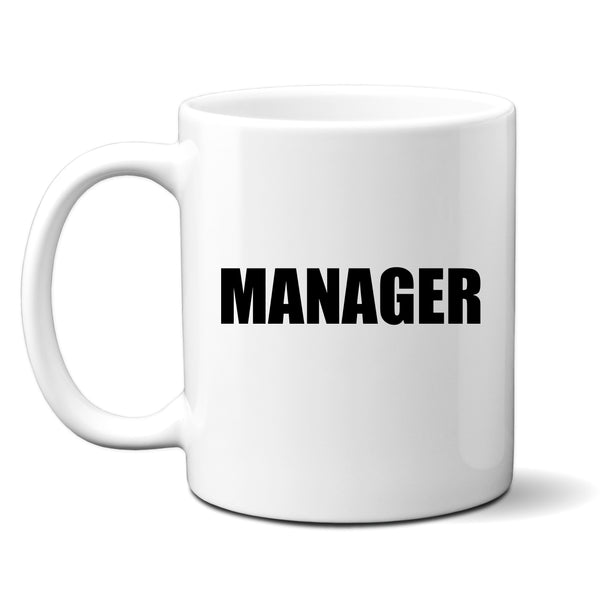 Manager, Boss Supervisor Funny Bossy Birthday Gift, Personalised Mug
