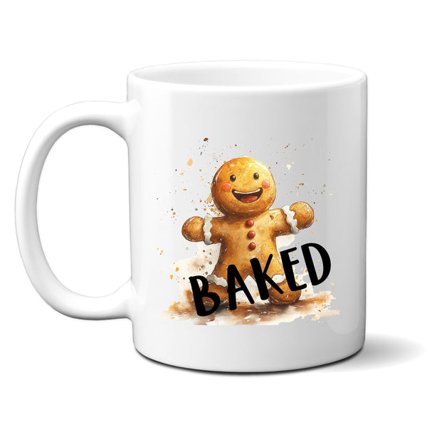 Baked, Funny Gift, Personalised Mug