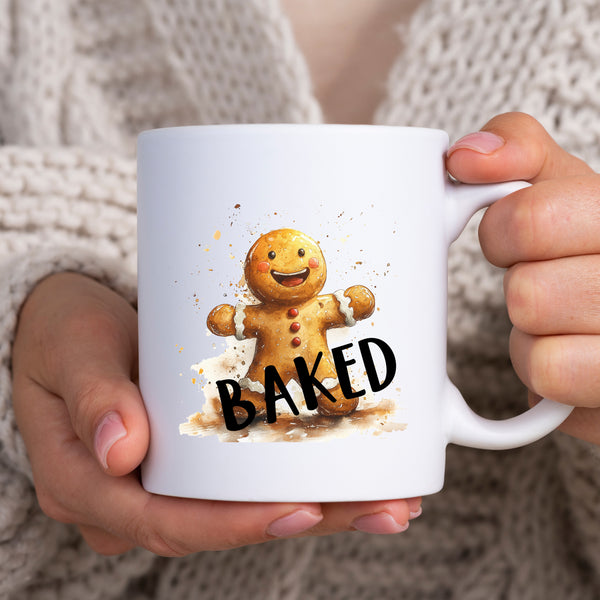 Baked, Funny Gift, Personalised Mug
