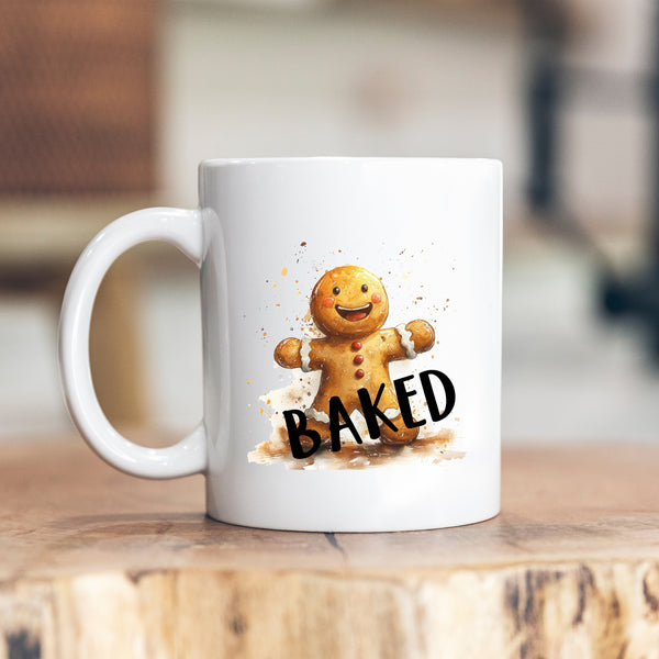 Baked, Funny Gift, Personalised Mug
