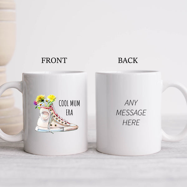 Cool Mum Era, Funky Mother's Day Gift, Sentimental Thank You Birthday Personalised Mug