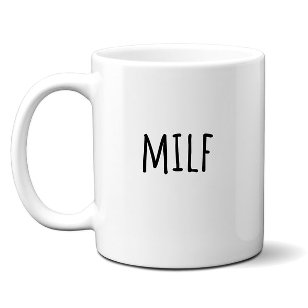 MILF, Funny Cheeky Sexy Mother's Day Gift, Playful Birthday Personalised Mug From Husband