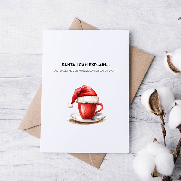 Modern Christmas Card Pack – Funny, Relatable & A Little Bit Dark (Set of 5)