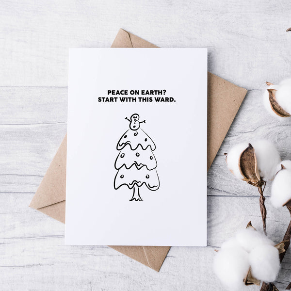 Hospital Staff Christmas Cards – Simple, Witty & Relatable Festive Designs (Set of 5)