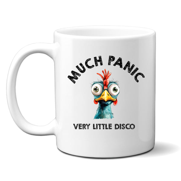 Much Panic Very Little Disco, Funny Personalised Mug