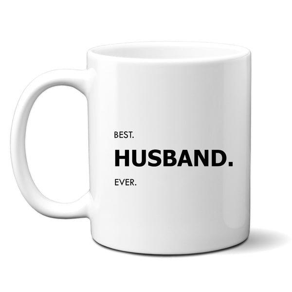 Best Husband Ever, Funny Customised Birthday Gift for Him, Personalised Mug