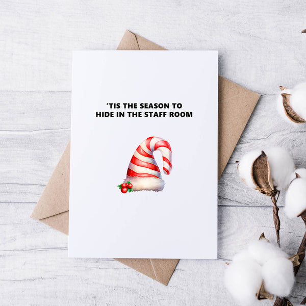 Christmas Cards for Healthcare Workers – Simple, Witty & Relatable Festive Designs (Set of 5)