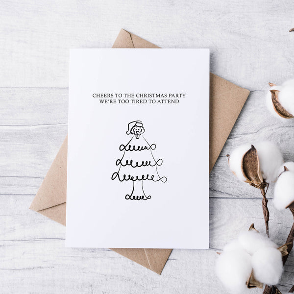 Hospital Staff Christmas Cards – Simple, Witty & Relatable Festive Designs (Set of 5)