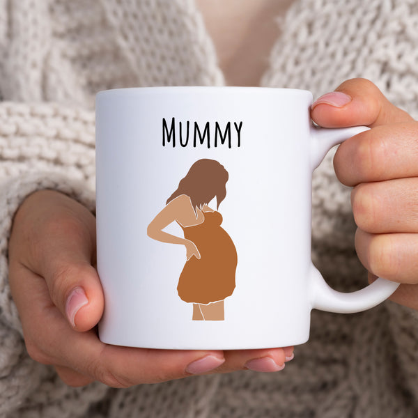 Happy Mother's Day Mummy, Love Bump, Pregnancy Personalised Gift Mug for Her