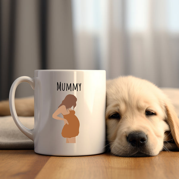 Happy Mother's Day Mummy, Love Bump, Pregnancy Personalised Gift Mug for Her