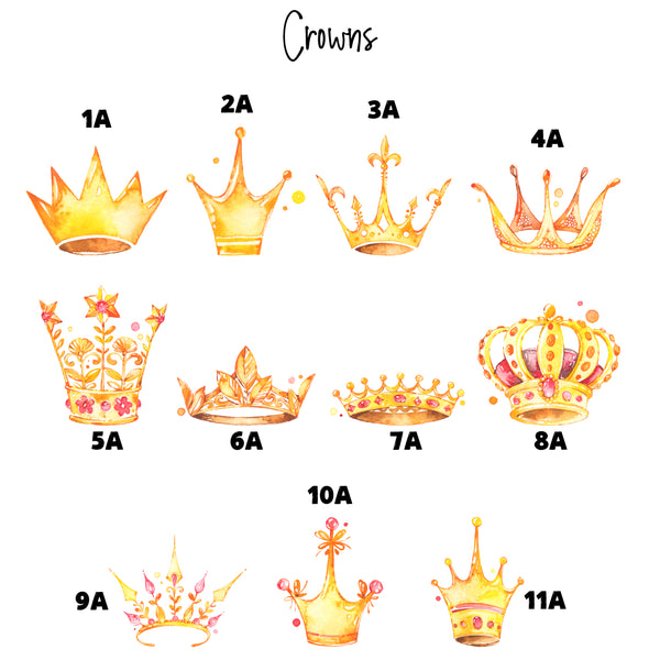 Crown Family Print Personalised Wall Art Gift…