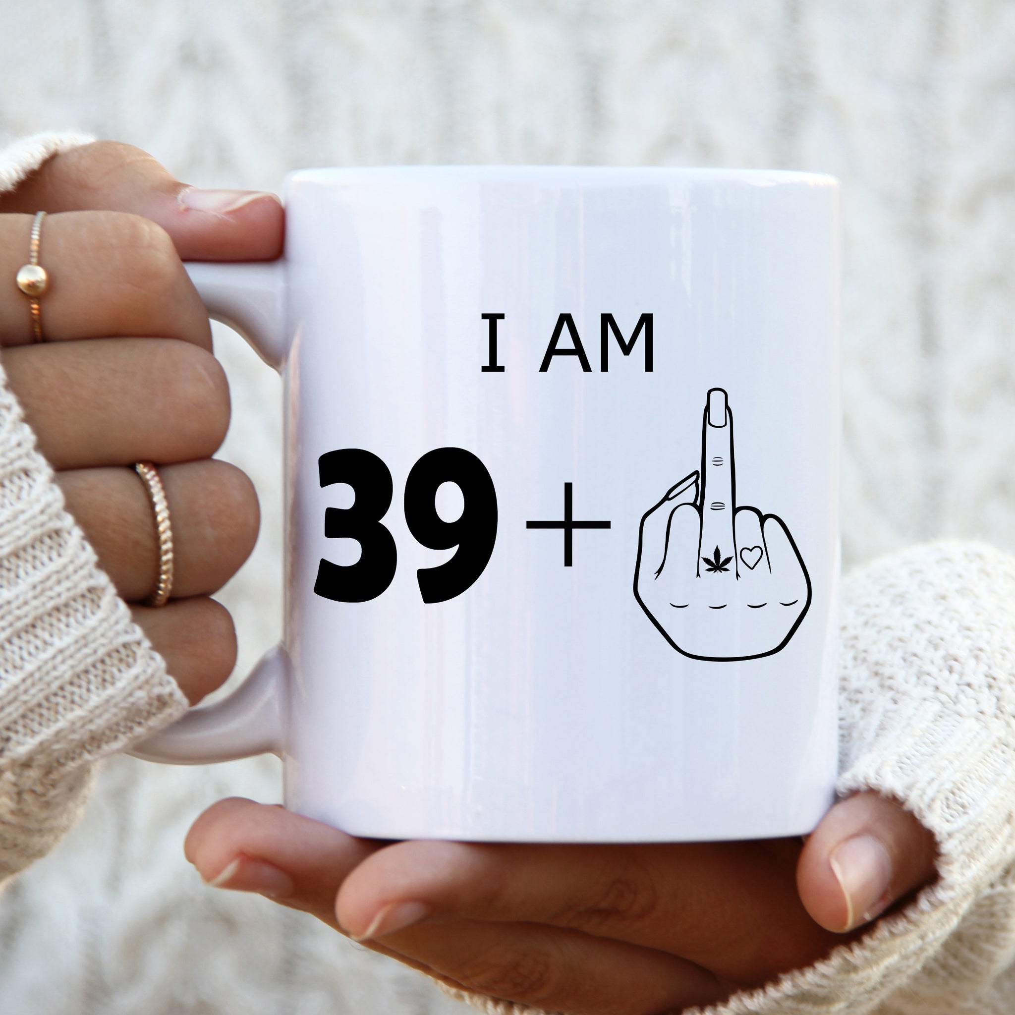 Funny 40th Birthday Gift for Men and Women, Controversial Happy Birthday Mug, Funny Tea Coffee Cup