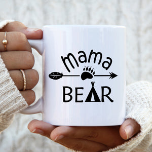 Gift For Mum, Mama Bear Mug, Sentimental Gift Cup