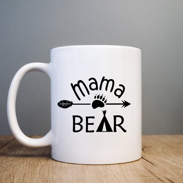 Gift For Mum, Mama Bear Mug, Sentimental Gift Cup