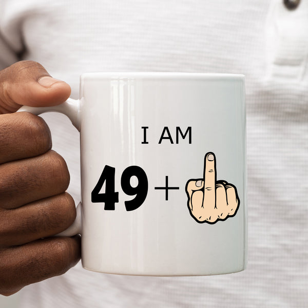 Funny 50th Birthday Gift for Men and Women, Controversial Happy Birthday Mug, Funny Tea Coffee Cup