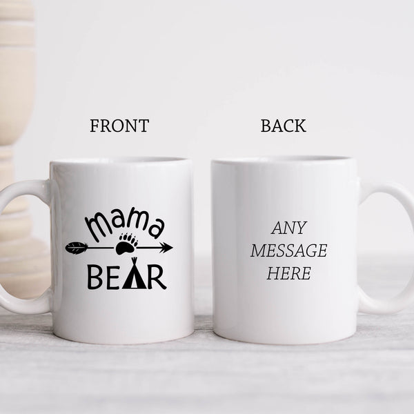 Gift For Mum, Mama Bear Mug, Sentimental Gift Cup