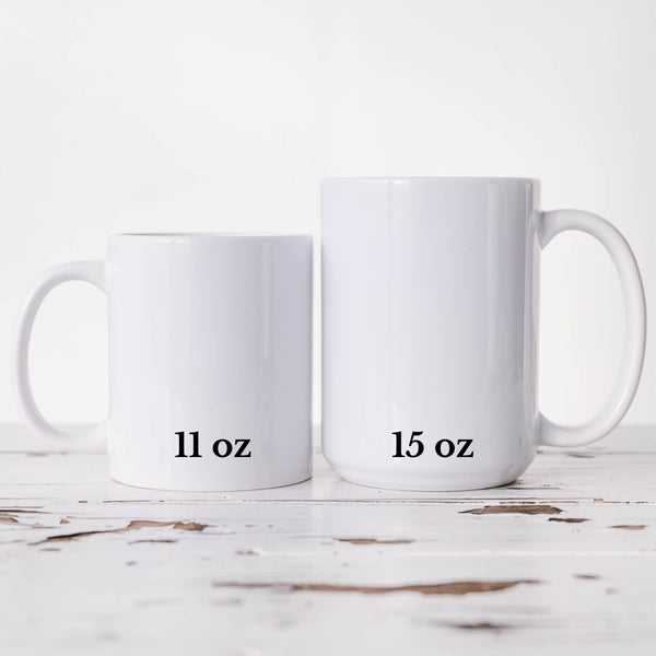 Too Peopley Outside, Funny Mug for Introverts, Personalised Front and Back 11oz or 15oz