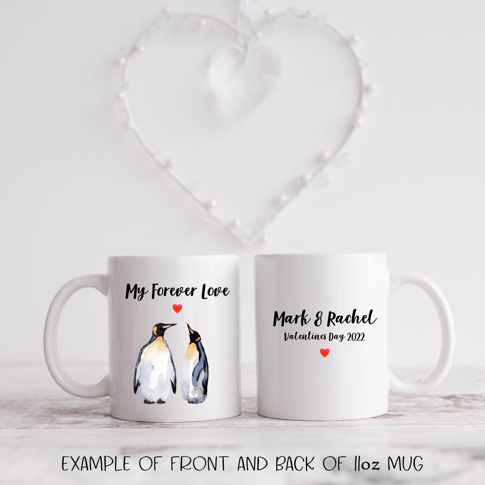 Valentines Personalised Gift Mug for Him / Her 11oz or 15oz