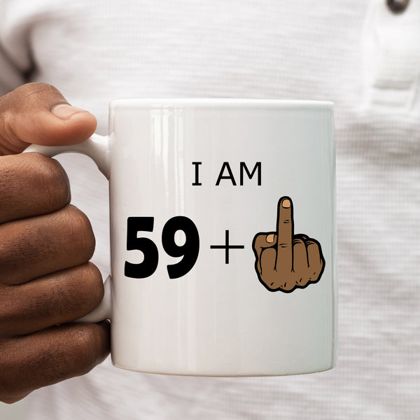 Funny 60th Birthday Gift for Men and Women, Controversial Happy Birthday Mug, Funny Tea Coffee Cup
