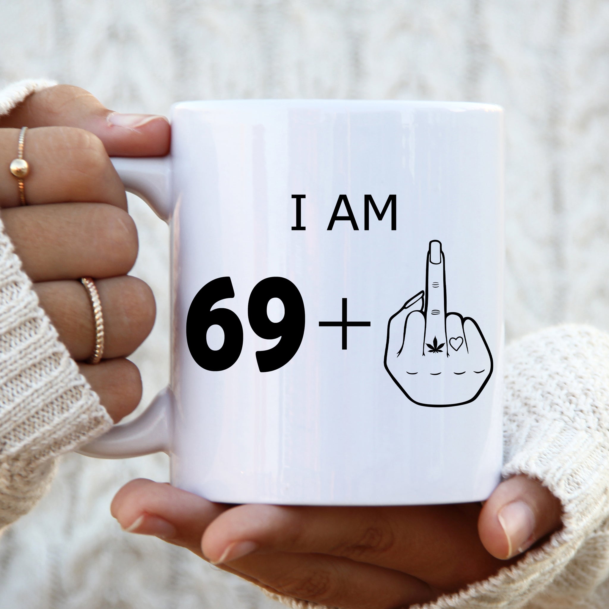 Funny 70th Birthday Gift for Men and Women, Controversial Happy Birthday Mug, Funny Tea Coffee Cup
